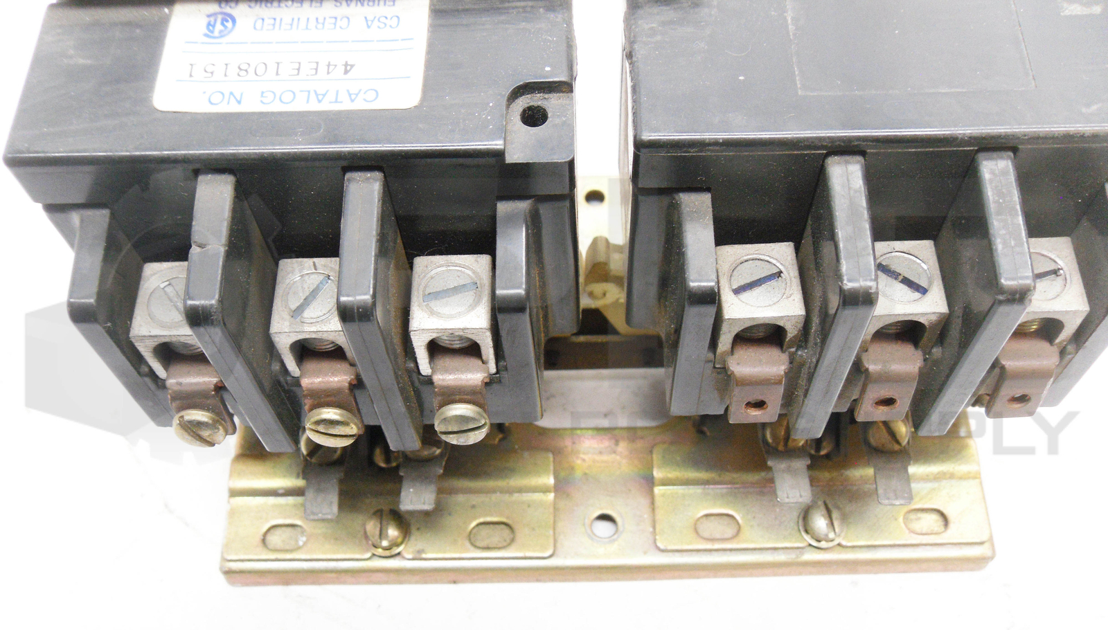 FURNAS ELECTRIC CO 44EE108151 CONTACTOR W/ 75D54822F COIL 110-120V 50/60HZ