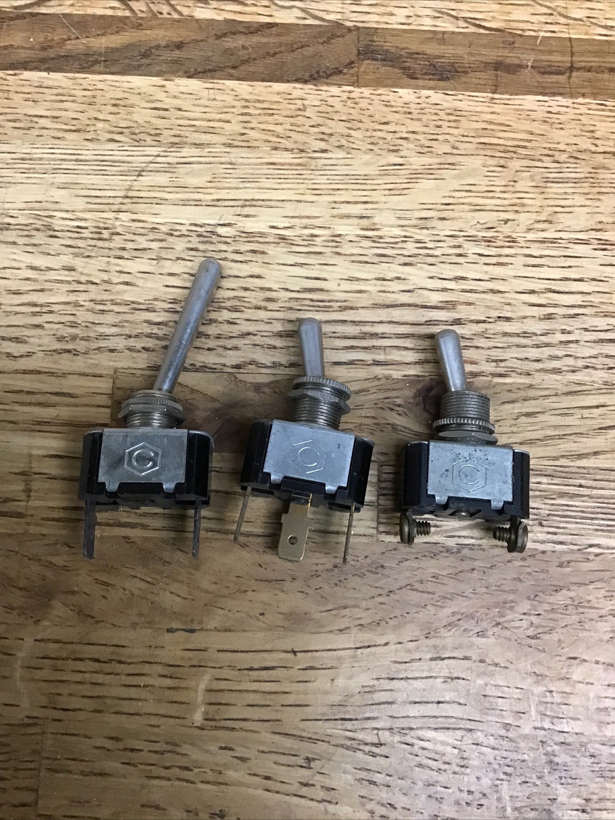 Lot Of 3 Assorted Toggle Switches- NEW