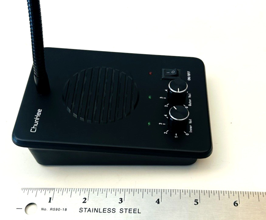 ChunHee Intercom Dual-Way Anti-Interference Microphone w/ Charger