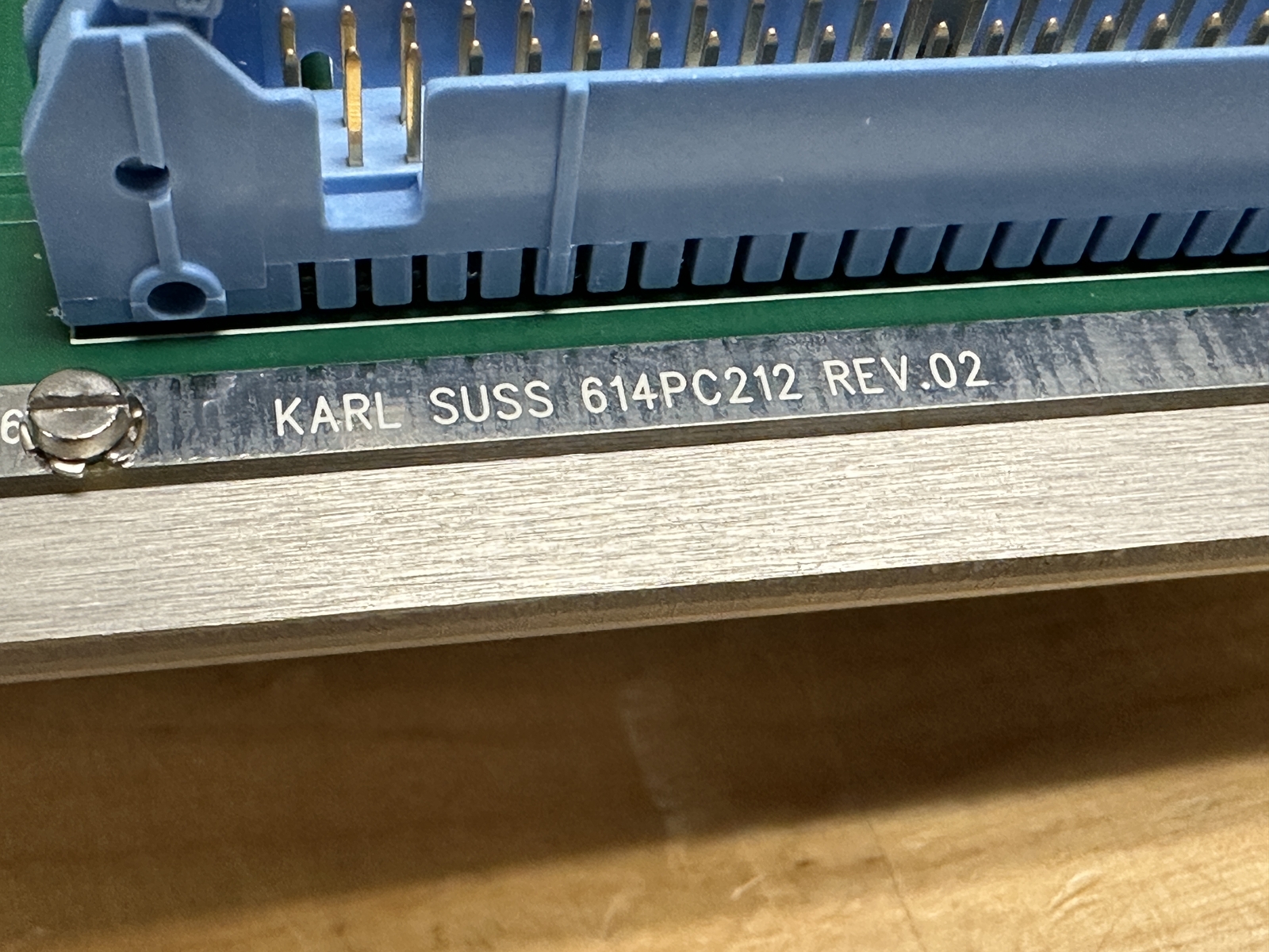 Karl Suss Interlock Override PCB Assy 260PC212 PN: 614PC212 REV: 02