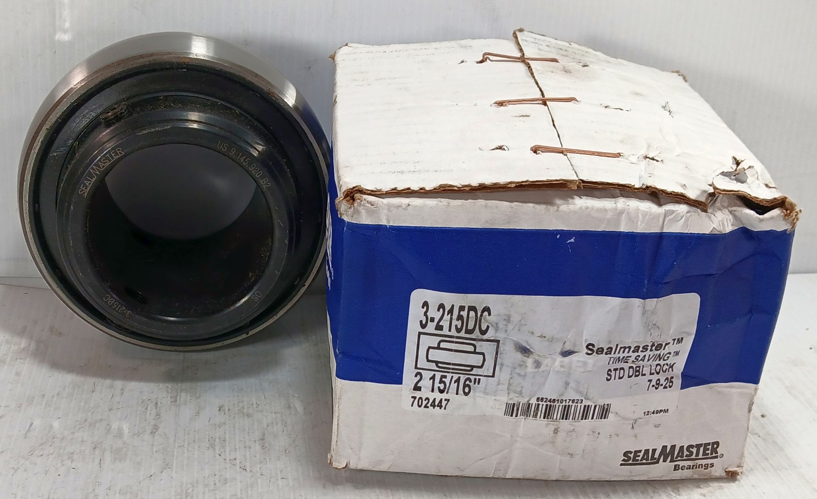 1 NEW SEALMASTER 3-215DC 2 15/16 BORE RRX INSERT BALL BEARING NIB **MAKE OFFER**
