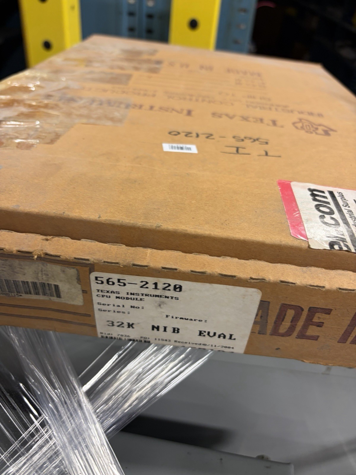 NEW TEXAS INSTRUMENTS 565-2120-TI505 CPU PROCESSOR MODULE PLC