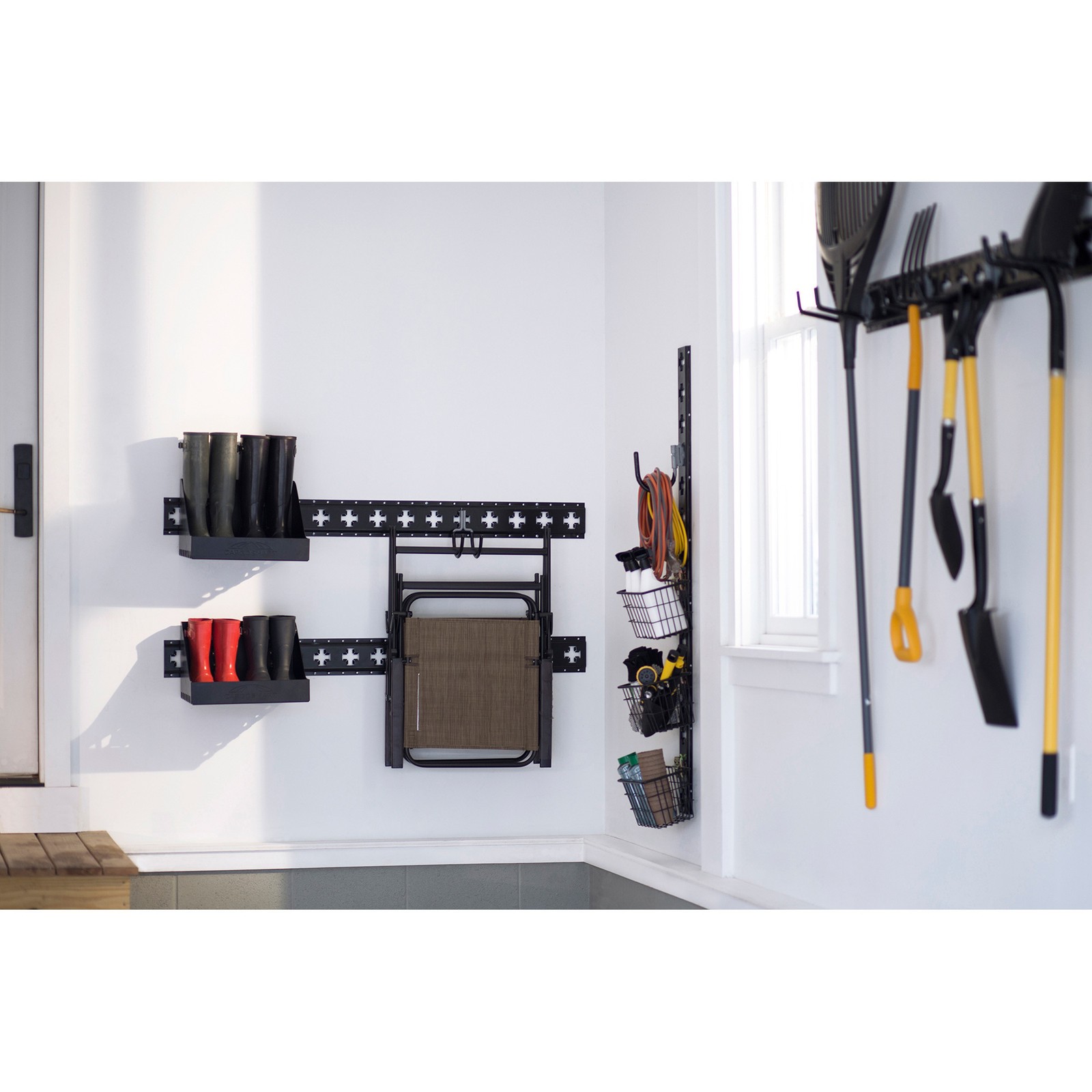 CargoSmart X-Track Rail, 60in., Matte Black, Model# 1788