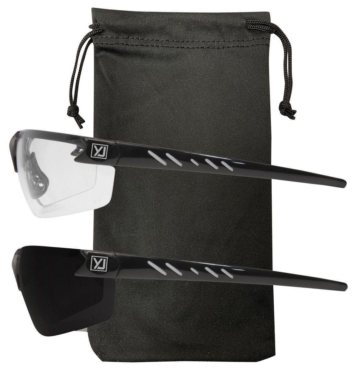 Yellow Jacket 11022 Safety Glasses, Clear