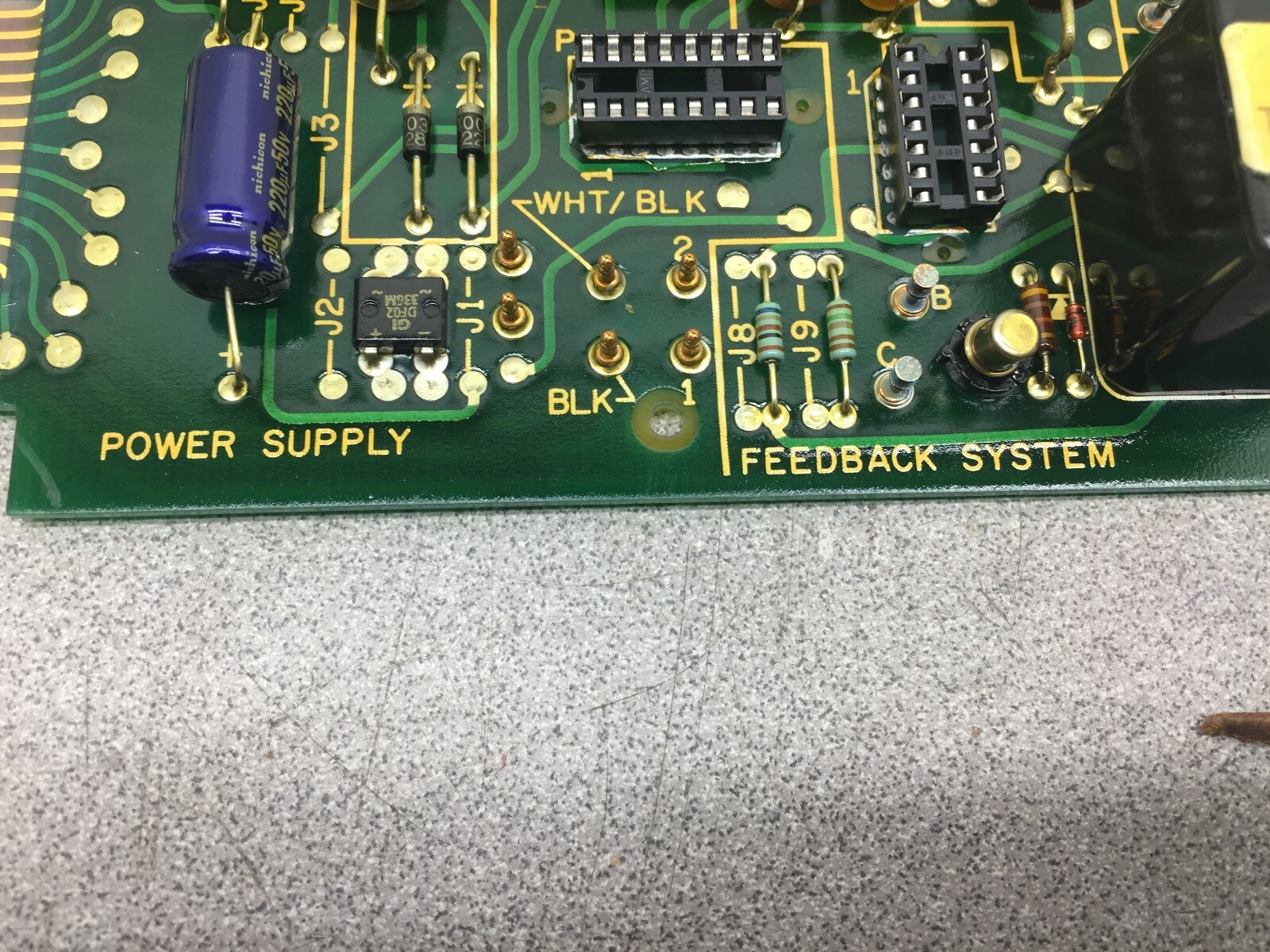 NEW NO BOX FISCHER & PORTER POWER SUPPLY CIRCUIT BOARD 686B167U05