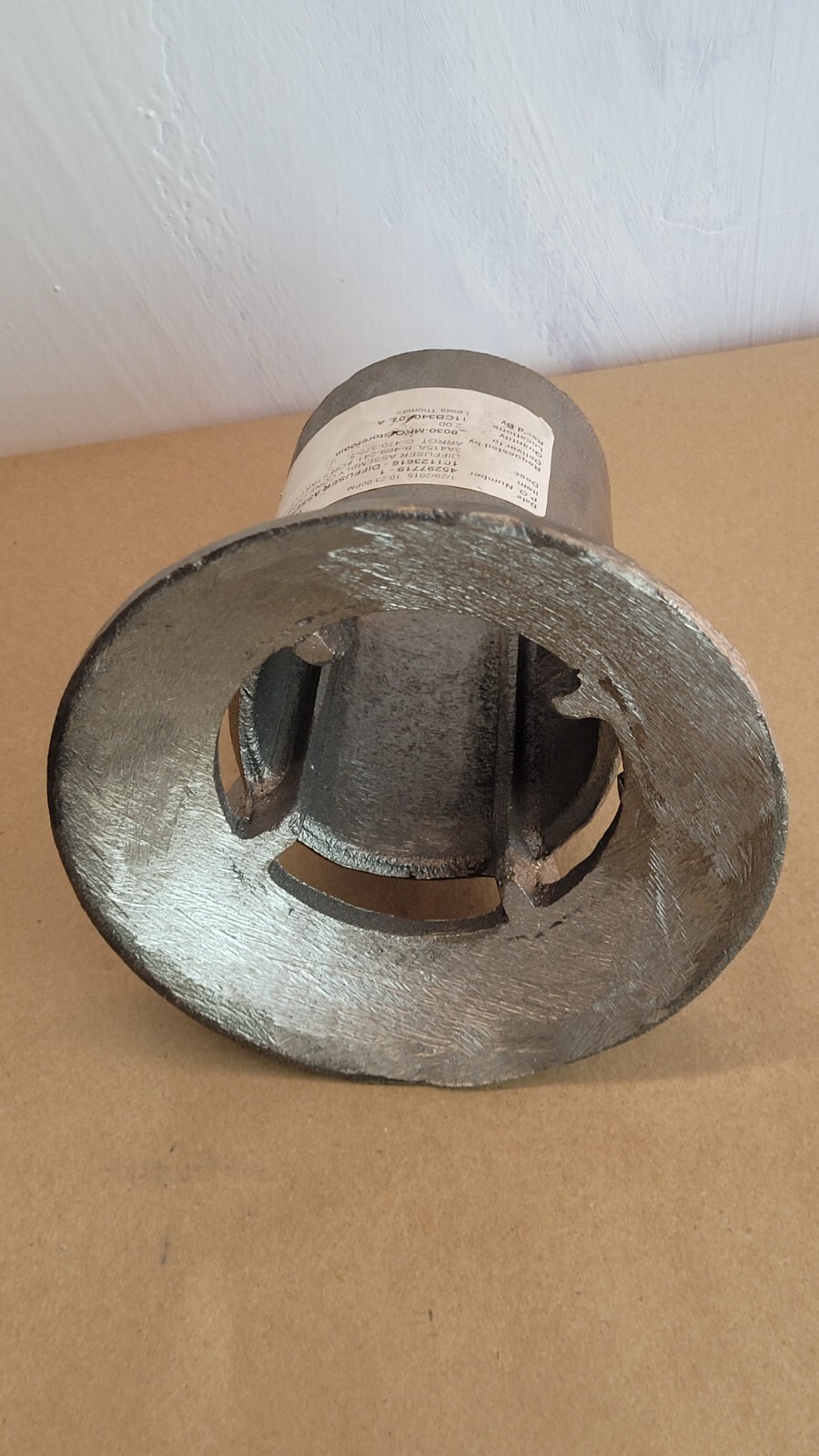 3A415A Oil Burner Cone Diffuser Assembly Cast Stainless Steel