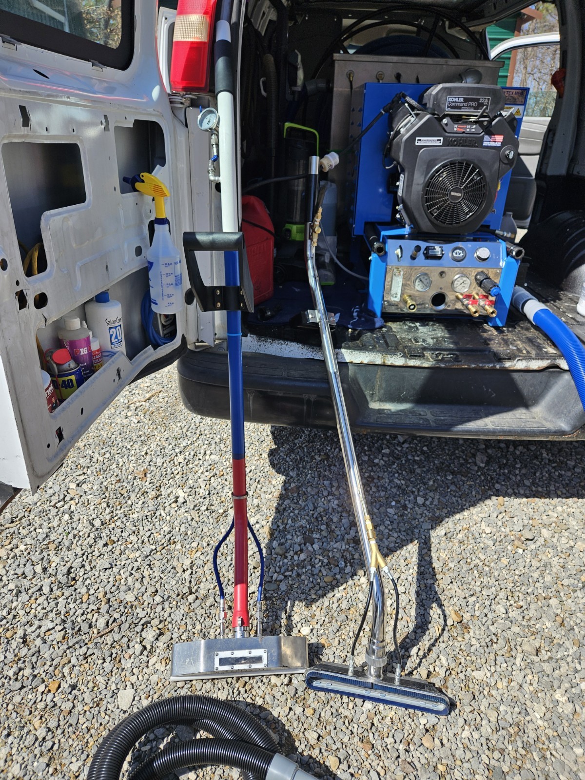 Truck Mount Carpet/tile Machine