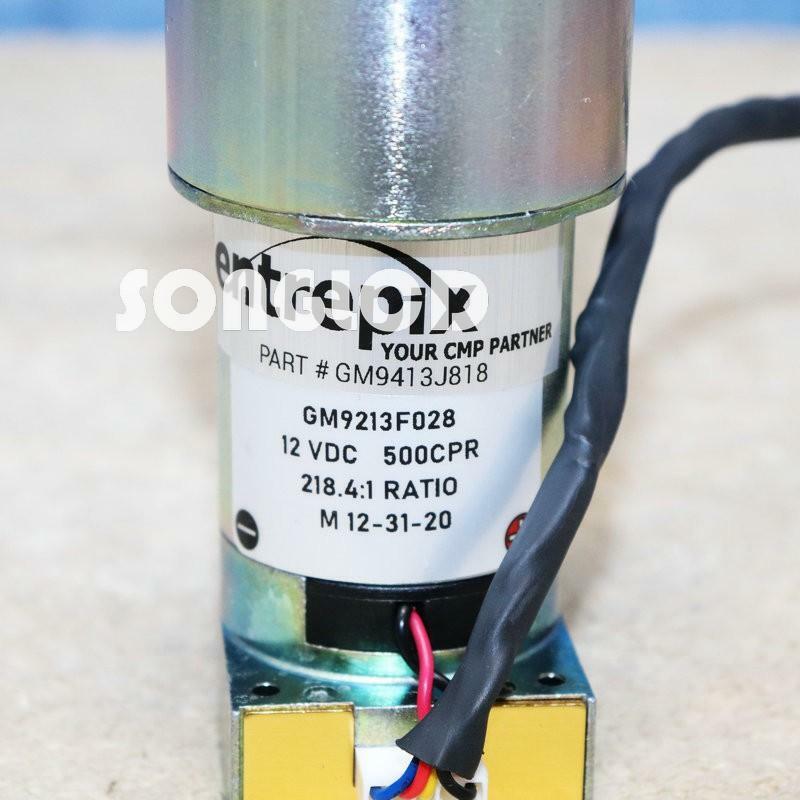 1PCS GM9413J818 GM9213F028 12V 500CPR 218.4:1 90days warranty via DHL or FedEx