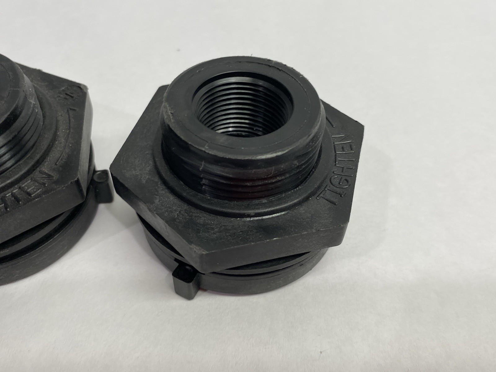 ACE Roto-Mold 10484 Tank Bulkhead Adapter Fitting 3/4″ Poly LOT OF 2