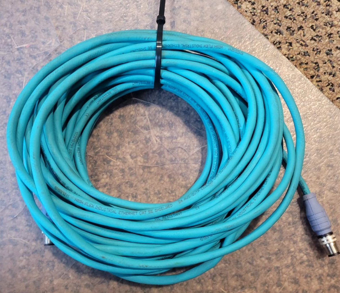 TURCK RSSD RSSD 441-15M CORDSET DOUBLE ENDED 4 PIN M12 MALE STRAIGHT, U-04901