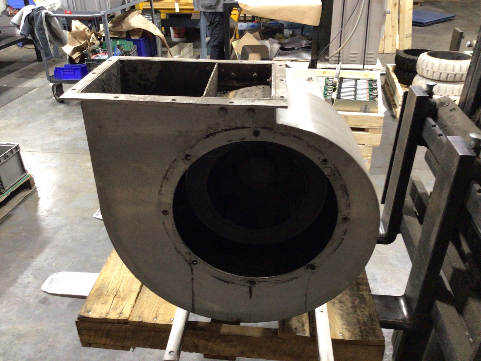 Alliance Corp Stainless Steel Exhaust Fan 13” In 9×13.5” Exhaust #5291TAWAT22