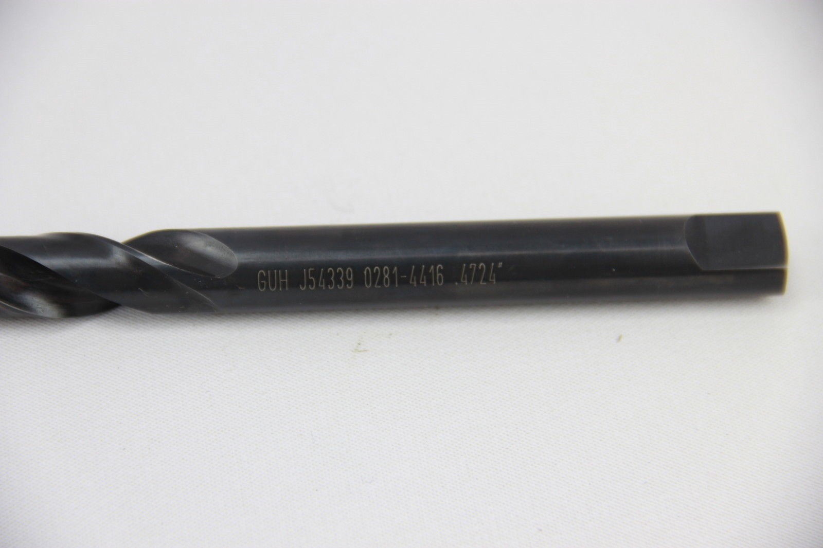 Guhring J54339 0281-4416 HSS Drill Bit 0.4724″ Diameter Taper Extra Length – NEW