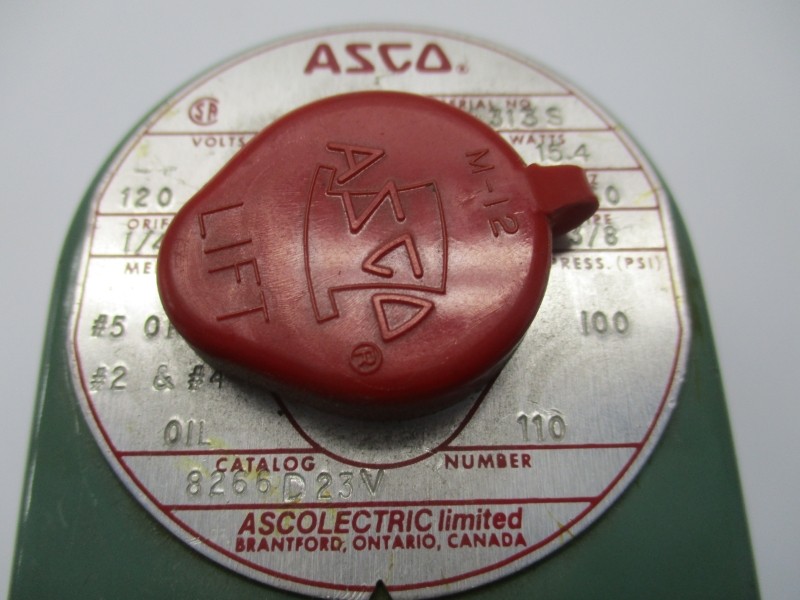 ASCO 8266D23V 120V 110PSI 3/8″ UNMP