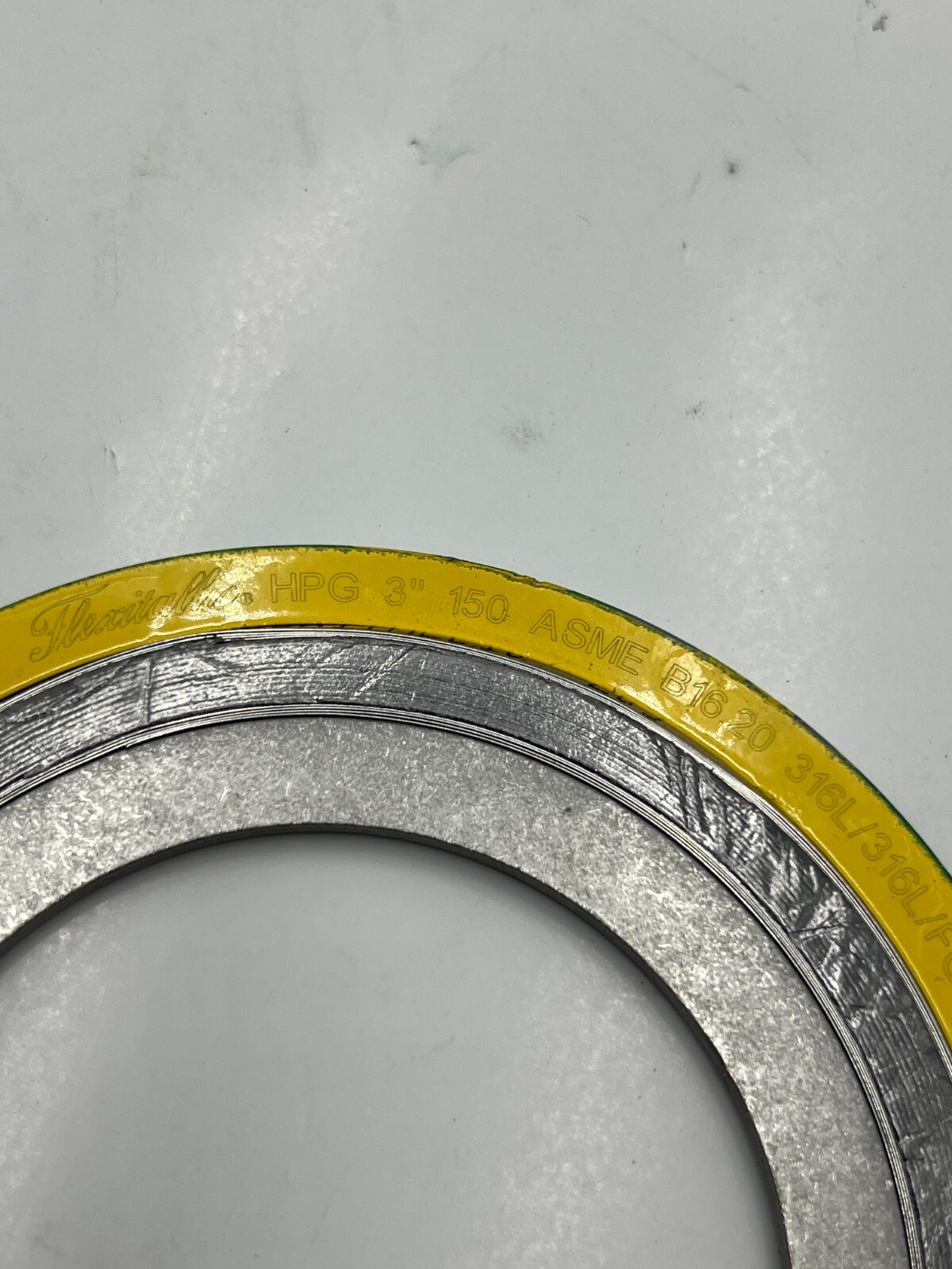 (QTY 10) Flexitallic 030010202085 Spiral Wound Gasket 3″ 150 316L/316L/FG SEL+