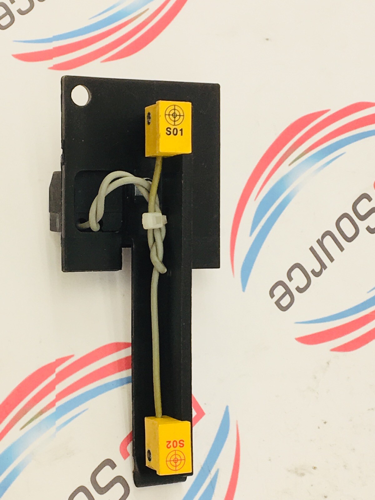 TURCK POWER CLAMP PROXIMITY SENSOR NI2-Q9,5-AP6-0,1-FS4,4X3/S304 W/ ATTACHED PRT