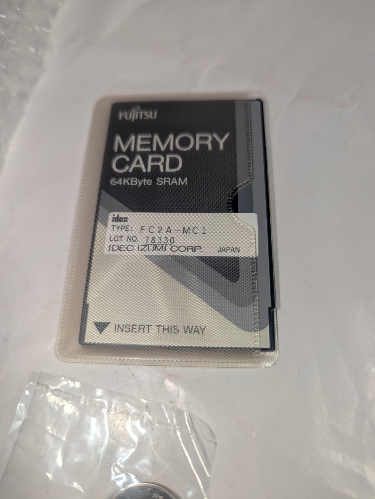 NEW GENUINE IDEC IZUMI FC2A-MC1 MEMORY CARD KIT