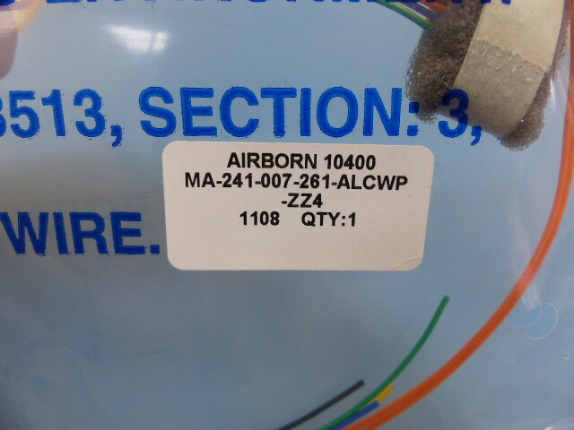 AIRBORN MA-241-007-261-ALCWP-ZZ4 Qty of 1 per Lot CONN .050 in MICROMINI 2-R