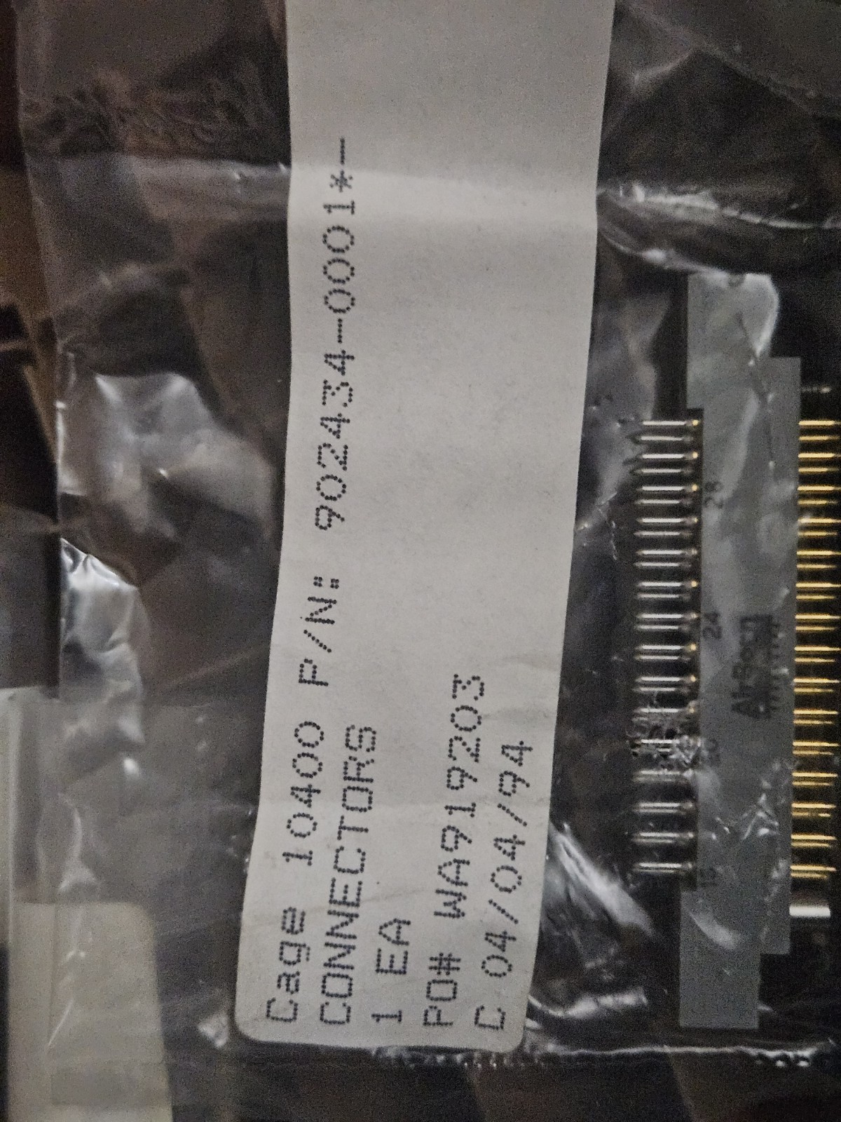(18) WTBV30PD9J AirBorn 30-pin Straight Connector Plug Through-Hole Lot Of 18