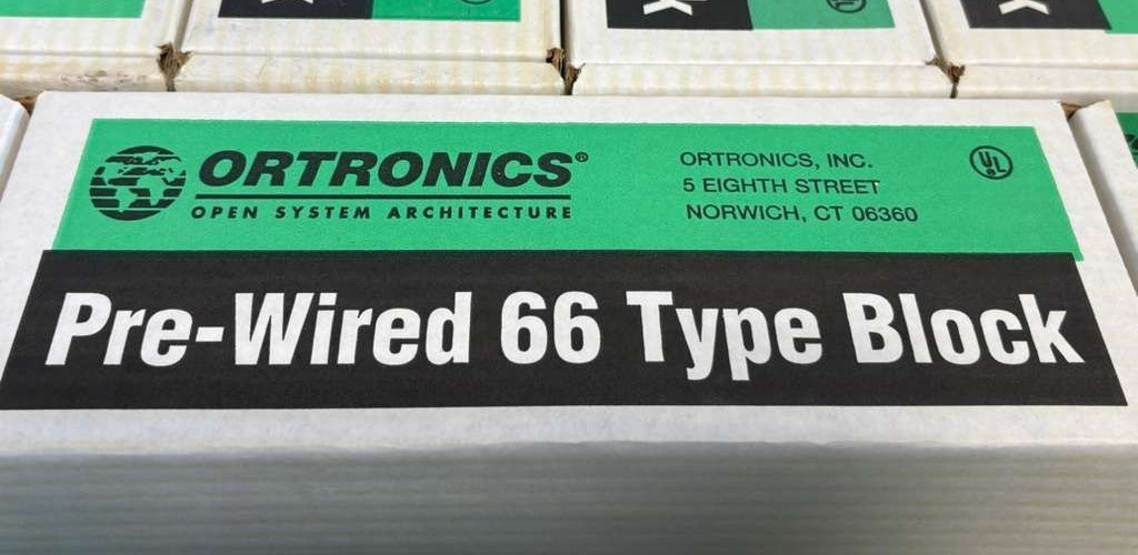 *LOT OF 109* *NEW* Ortronics Pre-Wired 66 Type Block Part OR-8050M157B