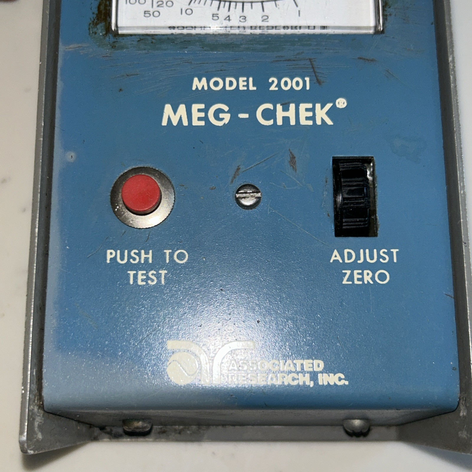 Associated Research Model 2001 Meg-Chek Megohmmeter Insulation Testing