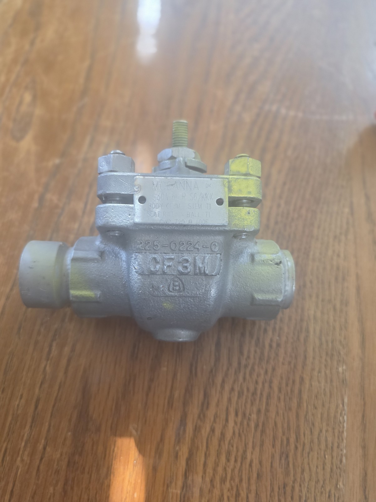 McCanna CF3M DIAPHRAGM VALVE 1/2″