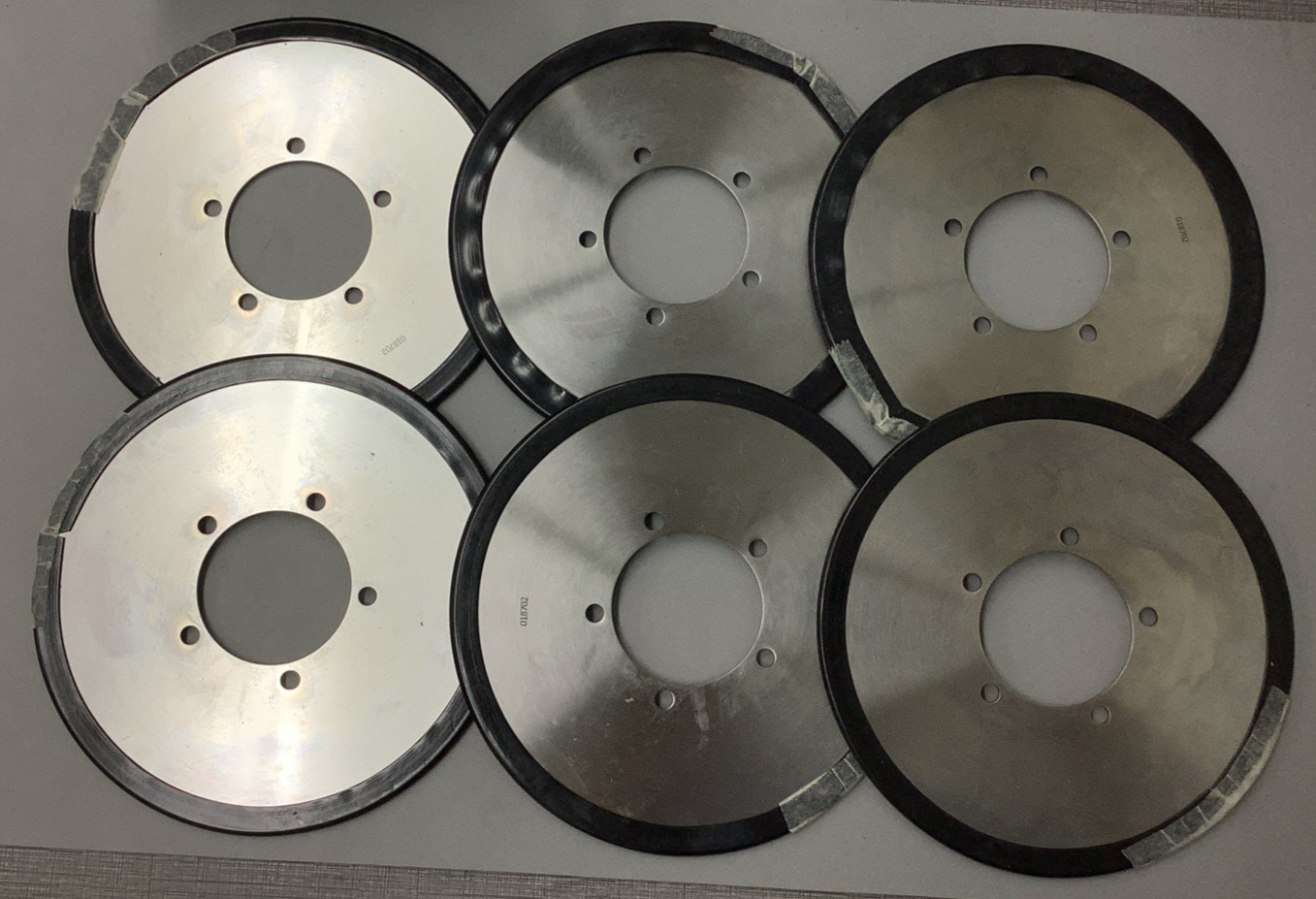 Lot of 6 TGWI 018702 Rotary Knives for Paper Cutter 7.87 x 2.55″(B95)