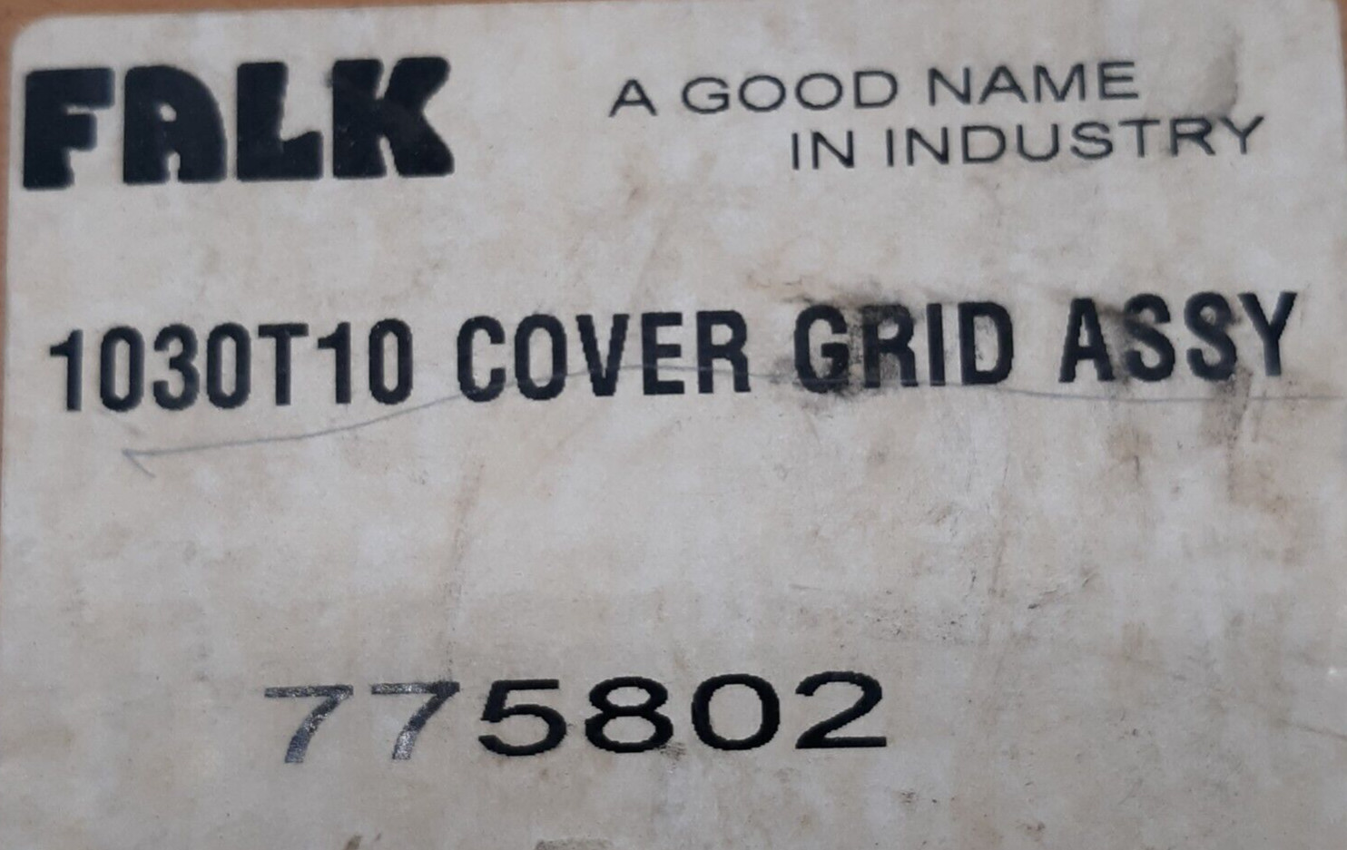 Falk 775802 Cover Grid Assembly
