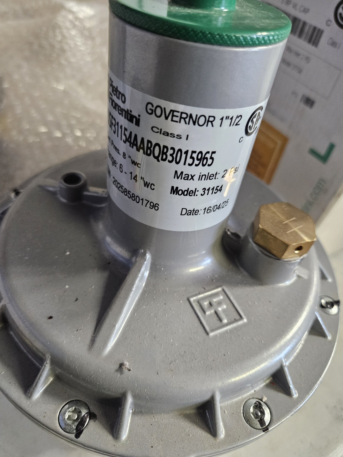 Pietro Fiorentini F31154 5BP VL CAP 2 PSIG Governor 1-1/2″ NPT