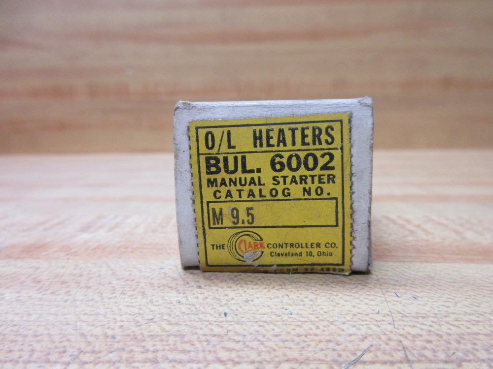 Joslyn Clark M9.5 Sylvania Heater Element M95 (Pack of 2)