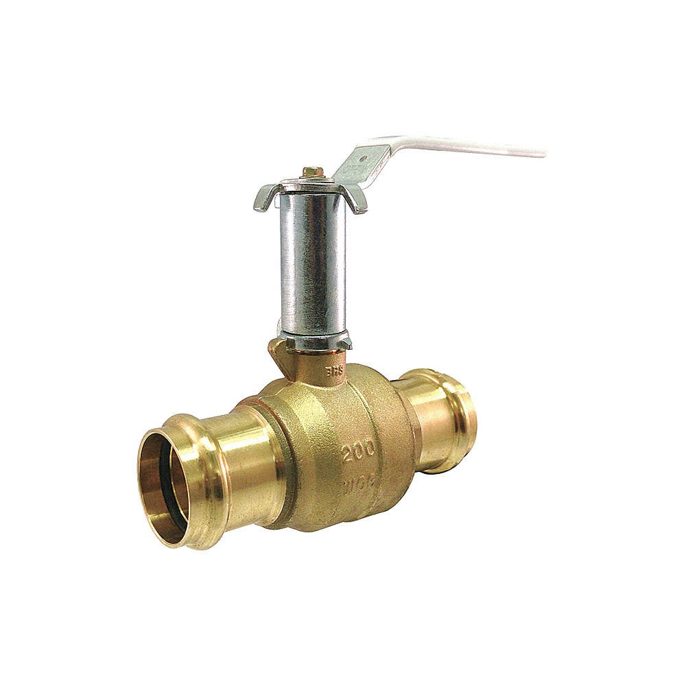 MILWAUKEE VALVE UPBA-481B – 112 Manual 2-Way Ball Valve,Press,Brass 31CD14