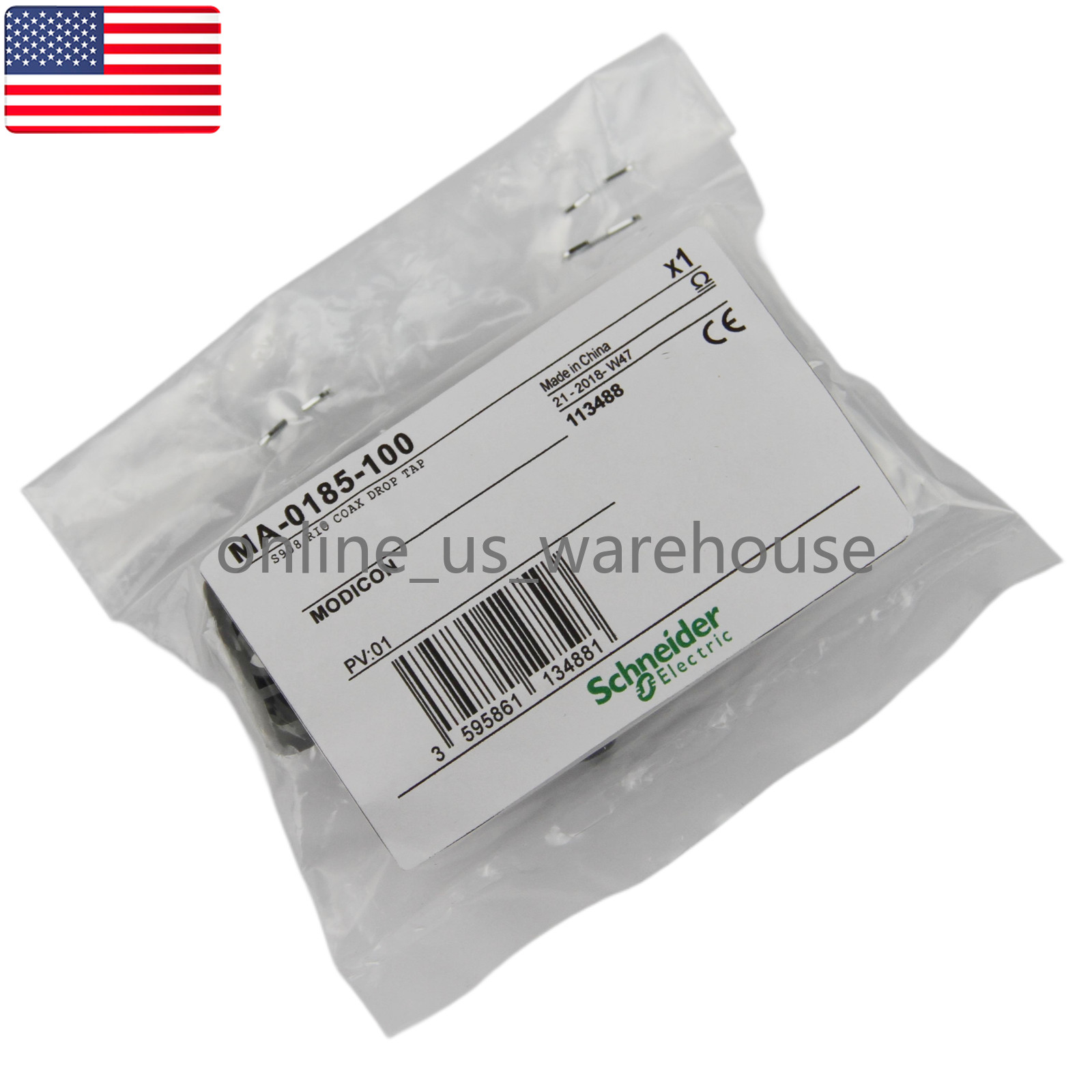 New Schneider Modicon Coax Splitter MA-0185-100 – US Stock
