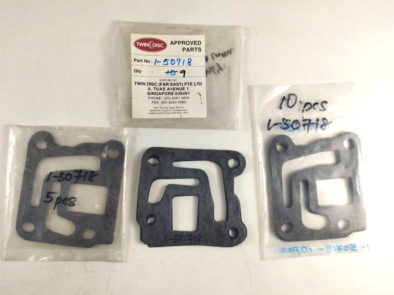 Packing P/N 1-50718 For Twin Disc ( Pack of 21 )