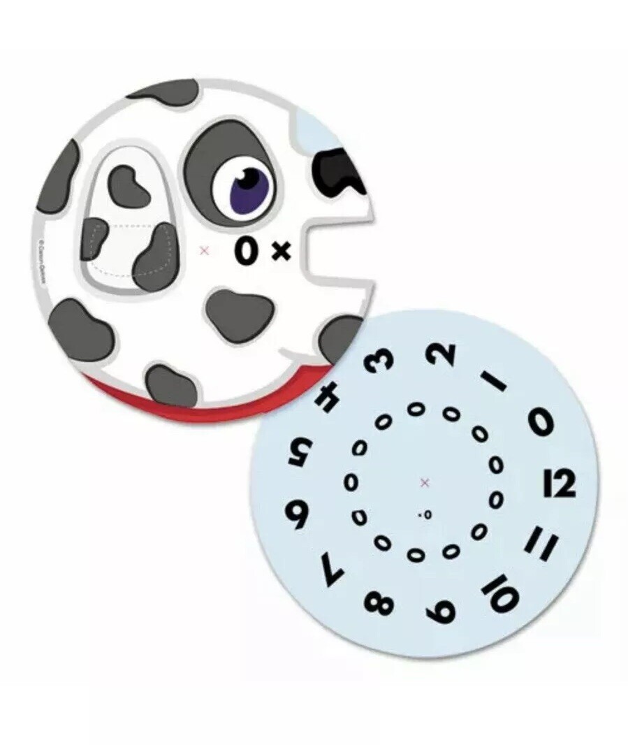 Ez-Spin, Multiplication Game, Grades 3-5, 18/Pack