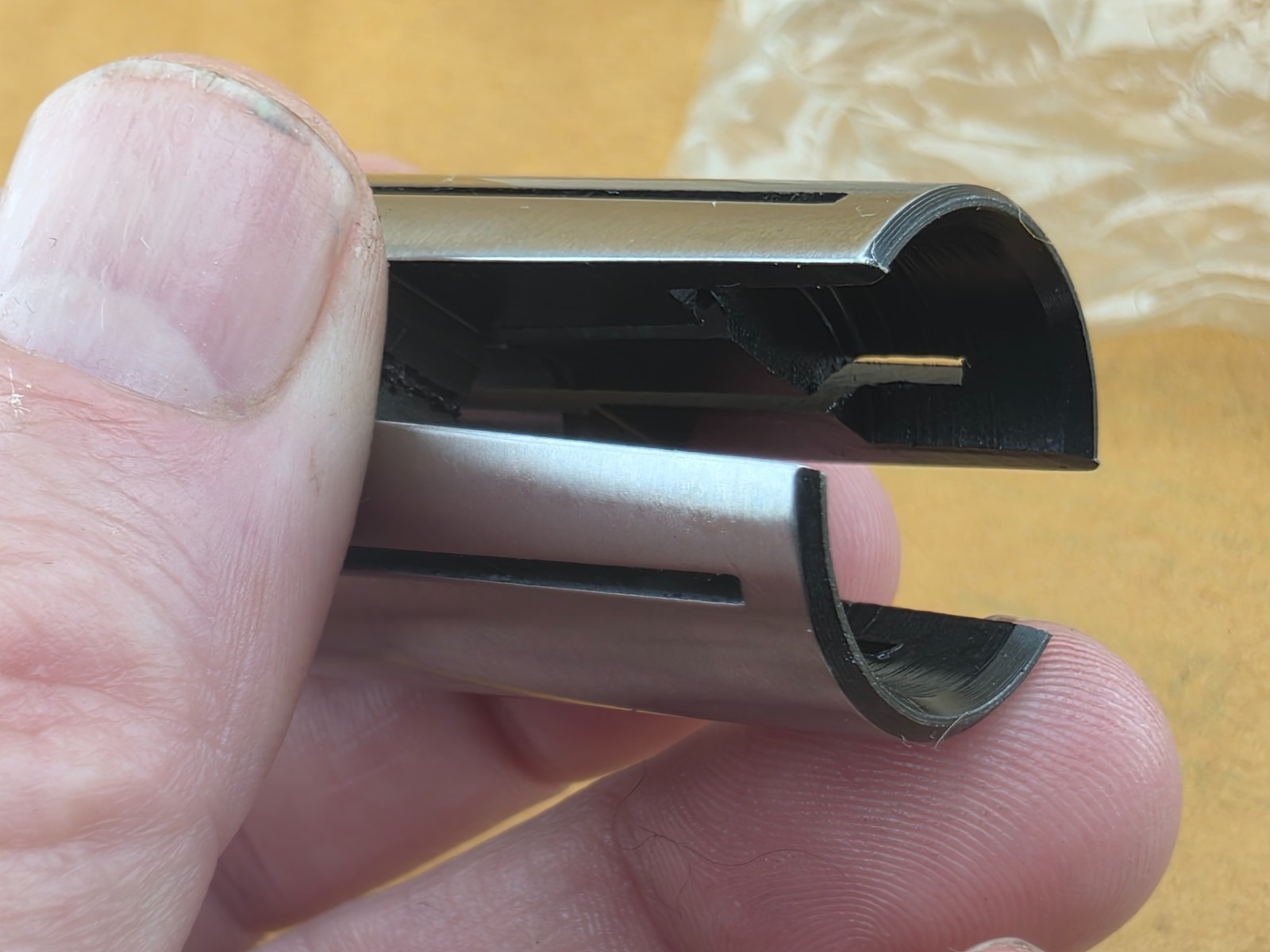 TWO NEW ERICKSON 75TGST050, 1/2″ Single Angle Coolant Style Solid Tap Collet