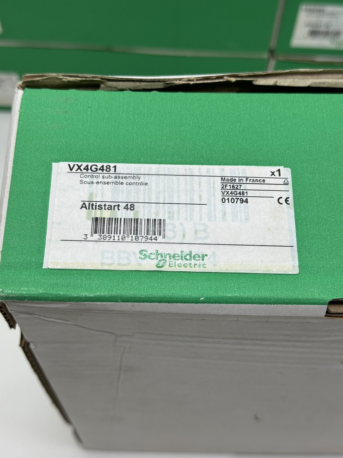 NEW SCHNEIDER VX4G481 Soft Starter Control Panel