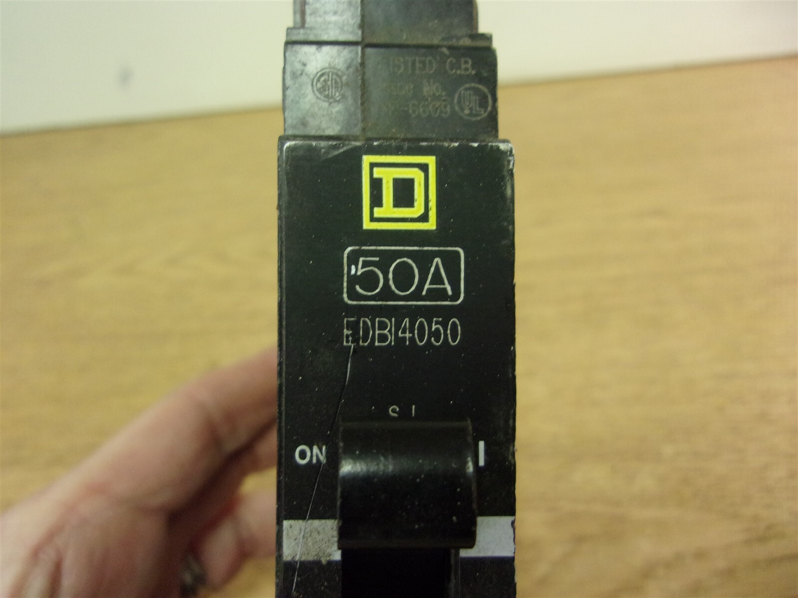 Square D EDB14050 50A 50-Amp Circuit Breaker “C” *FREE SHIPPING*