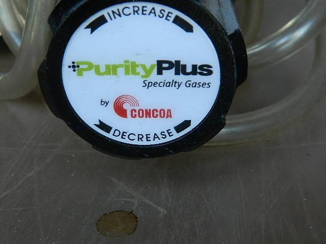 Purity Plus 2121351-84-500 Regulator with Dwyer Flowmeter VFB-65-SSV T27AG