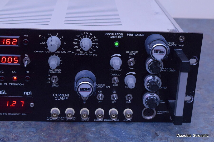NPI SEC-05L BF SINGLE ELECTRODE VOLTAGE CURRENT CLAMP AMPLIFIER