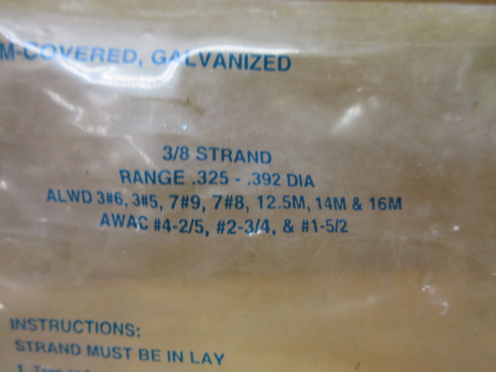Reliable Power Products 5202 Universal Strandvise 3/8″ (Pack of 3)