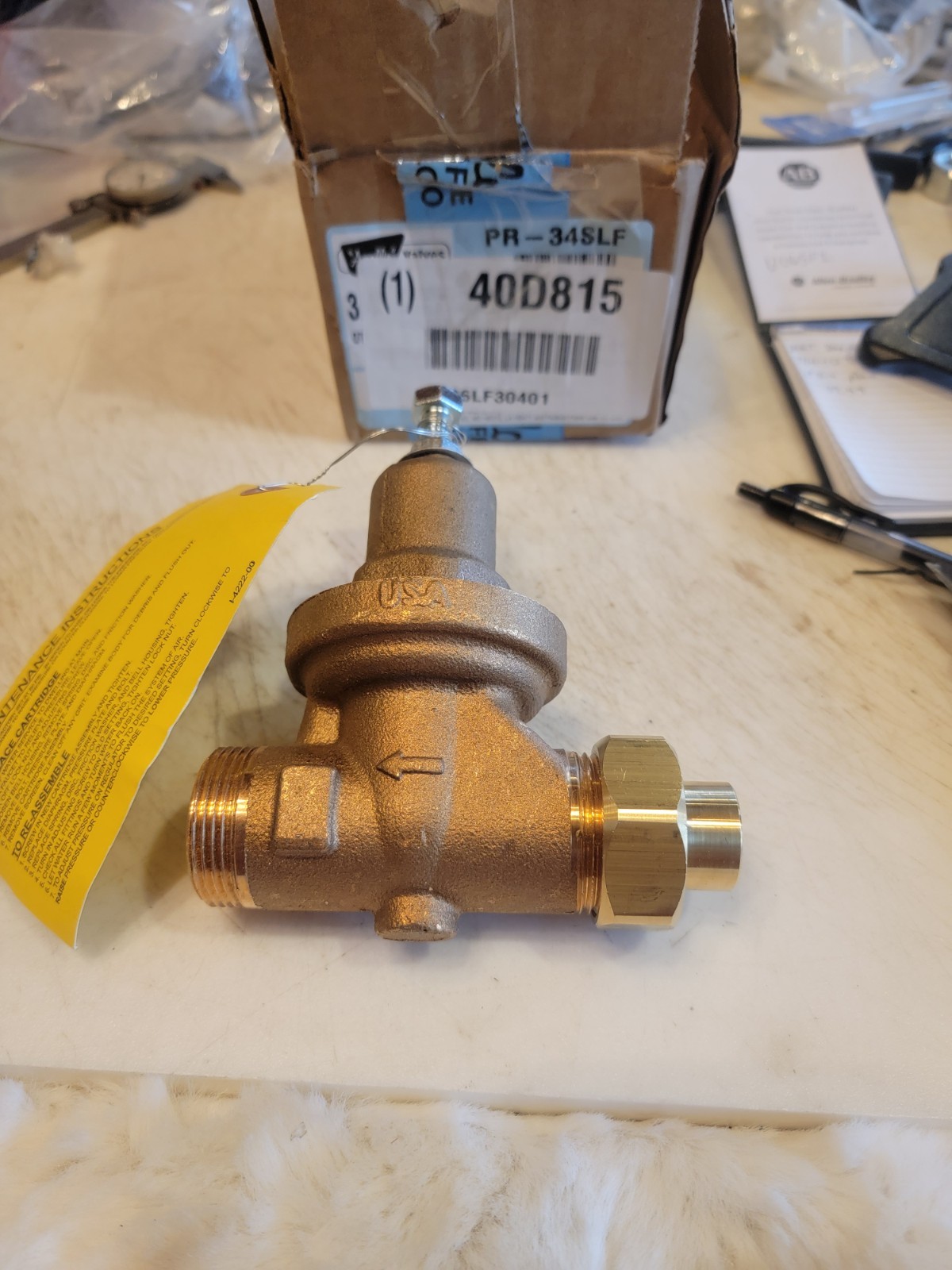 Apollo Valves 36LF 3/4″ 300 psig Bronze Single Union NPT Pressure Reducing Valve