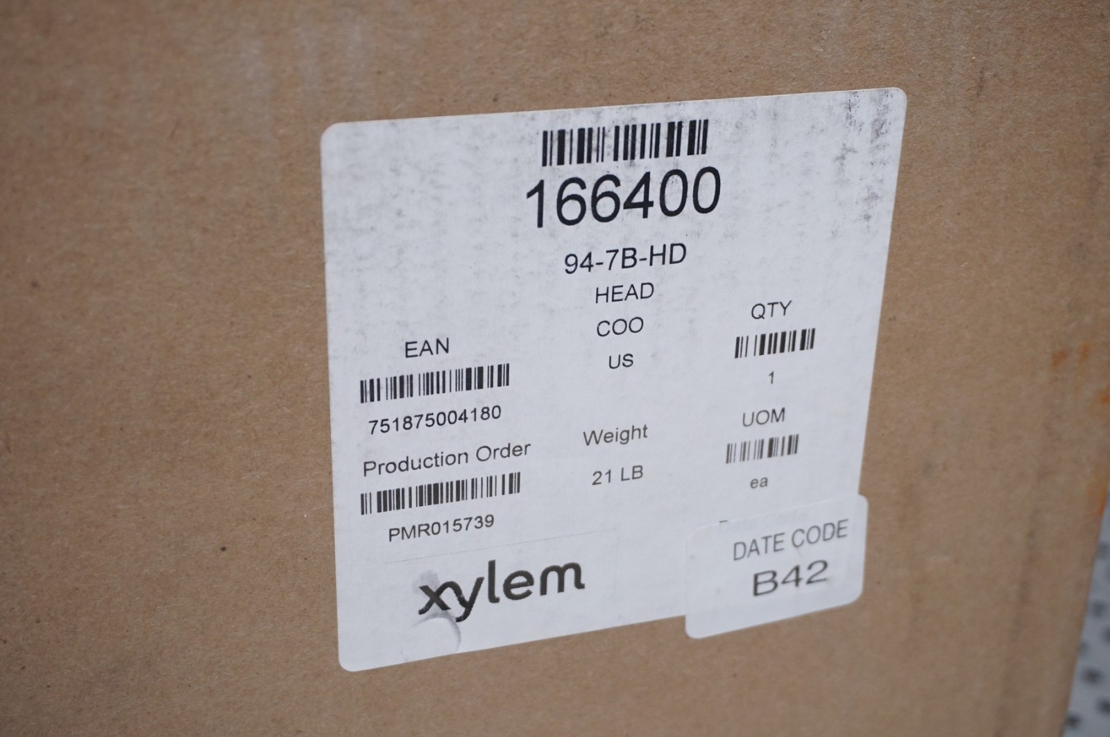 Mcdonnell & Miller 94-7B-Hd Head Mechanism 166400