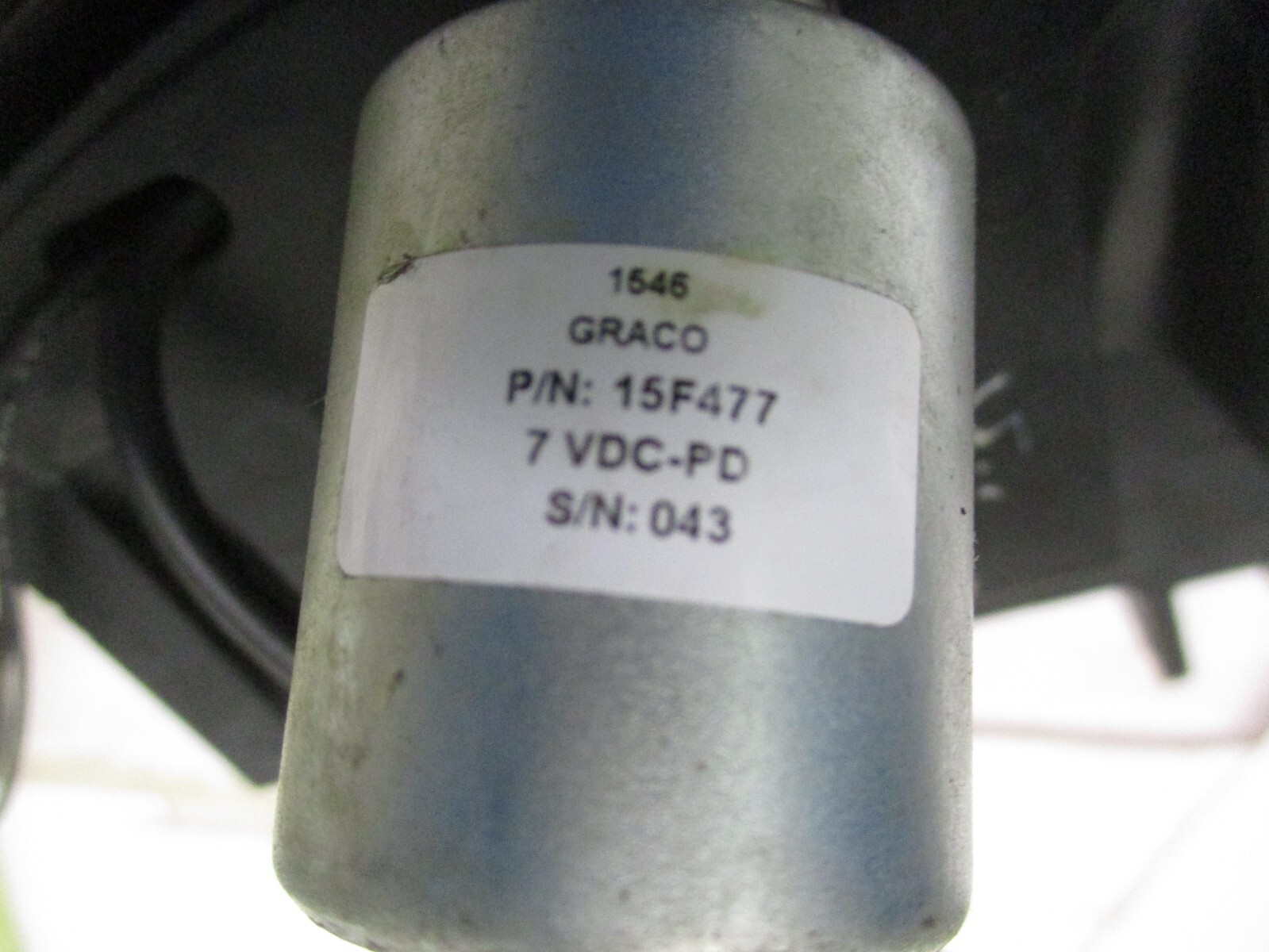 Graco Data Trak 15F477 Electronic Monitoring System A6861DH