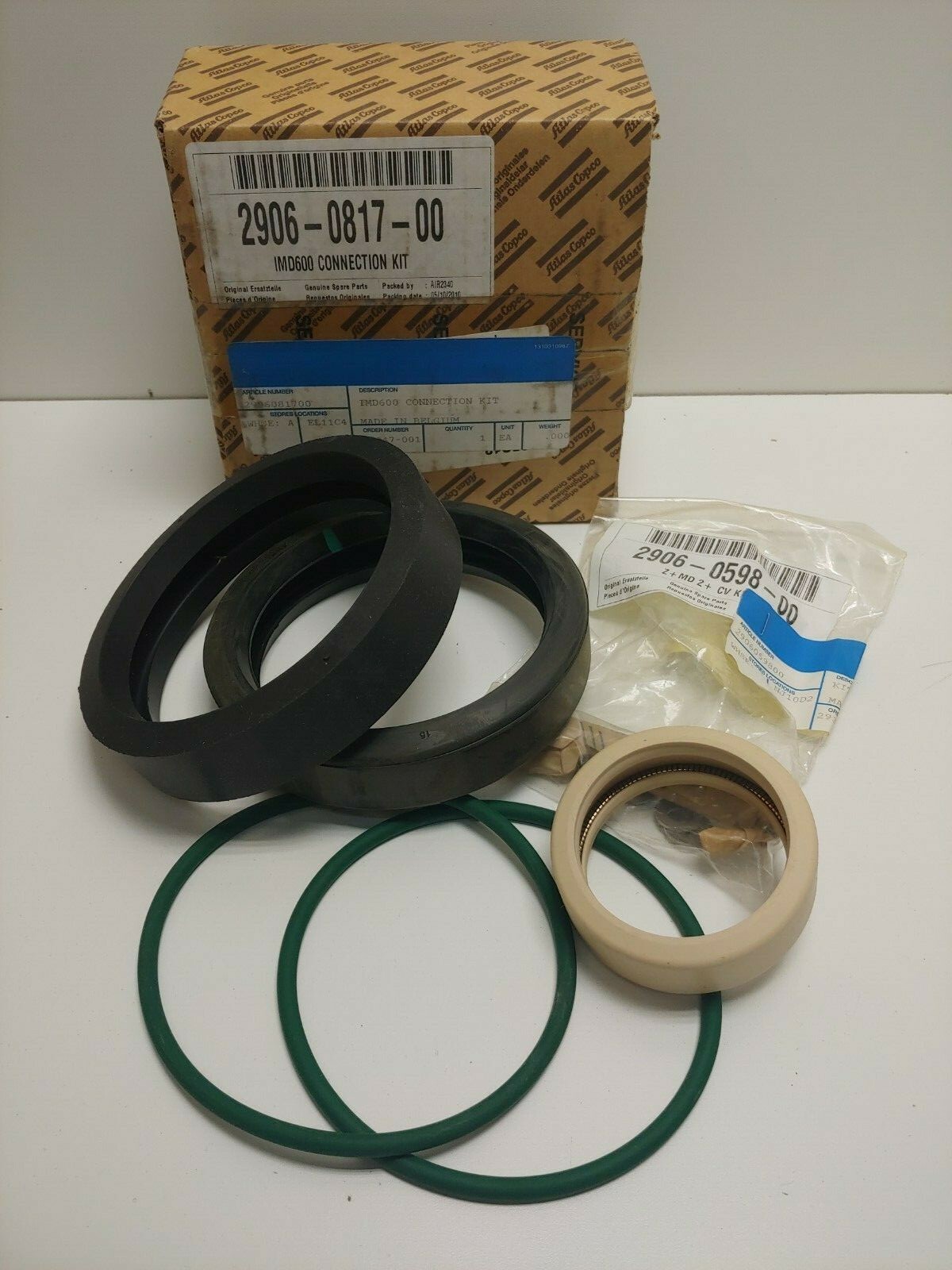 NEW OLD STOCK! ATLAS COPCO IMD600 CONNECTION KIT 2906-0817-00