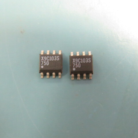 XICOR X9C103S Qty of 10 per Lot ICSMX9C103SSO8EEPROM