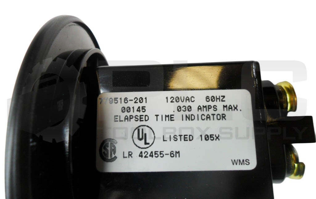 NEW VEEDER-ROOT 779516-201 HOUR METER 120-240VAC 50/60HZ 3.0W 7795