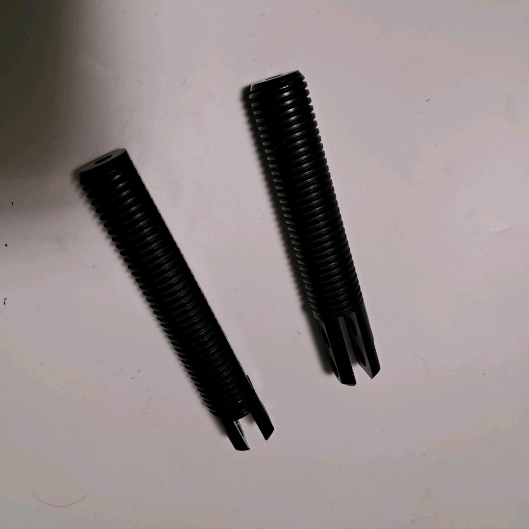 2x Original Anschutz Metal For Butt Plate M12x 71 Mm For Mod: 2002, 8002, 9003
