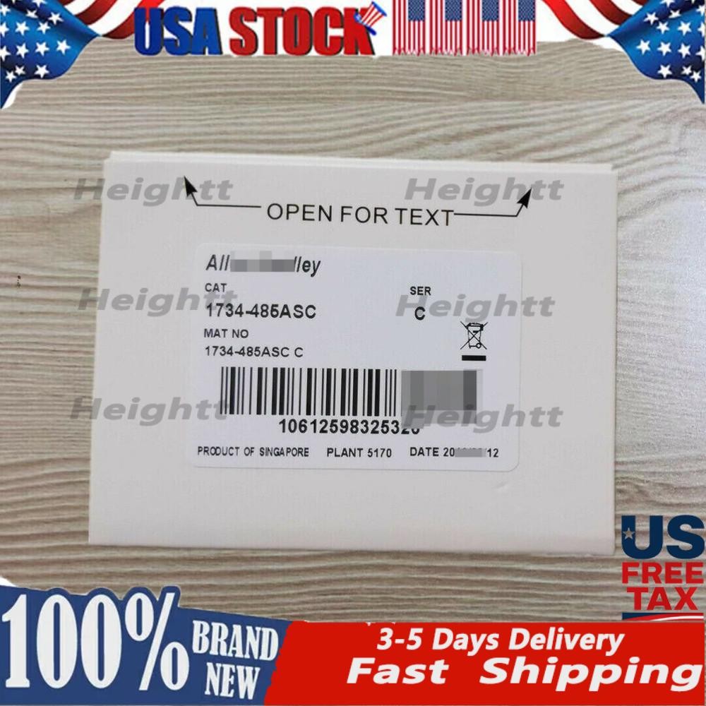 1734-485ASC /C AB I/O RS-485/RS-422 ASCII Interface New Fast Shipping