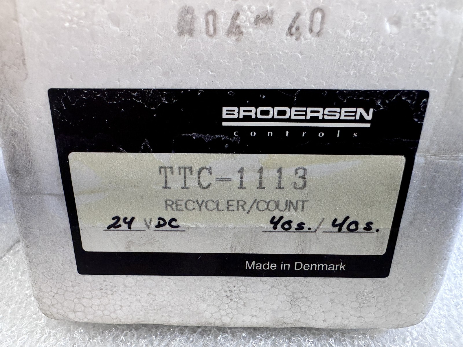 BRODERSEN TTC-1113 x 1 Piece