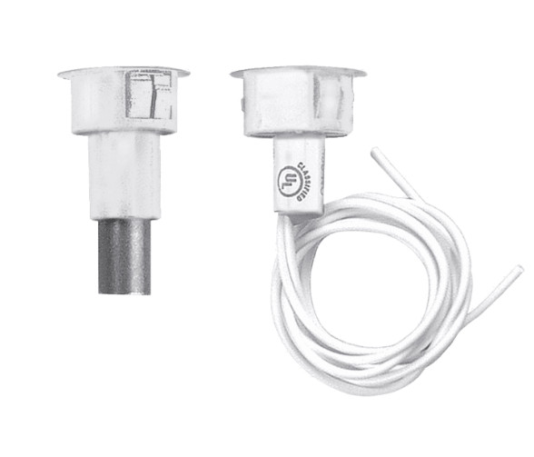 Securitron DPS-M-WH Door Position Switch, Metal Doors, White