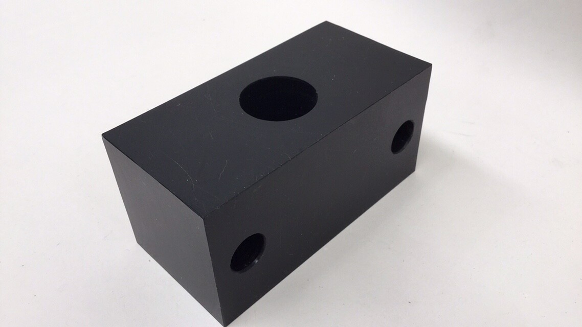 Unknown 100243 Pillow Block Black Delron 1″ Hole 2″ X 2″ X 4″